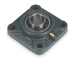 Dayton 3FCY3 Mounted Ball Bearing, 1 1/2 In Bore