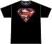 Superman War Torn Shield Logo Shirt SM2004
