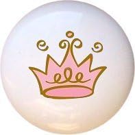 Ceramic Knob - Crown #002 - Fairytale Princess