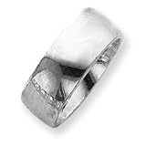 Sterling Silver 10mm Comfort Fit Band