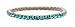 L. Erickson USA Swarovski Crystal Stretch Bracelet - Indicolite Swarovski