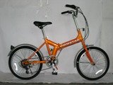 Folding Bike 20" Orange color(OMB05033B) by 2ksilver