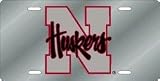 Nebraska Huskers Laser Cut License Plate