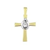Mother and Child Diamond Cross 1/5ct