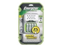 Energizer&reg; 15-Minute AA and AAA Charger with Car Adapter.