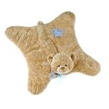 Baby Gund - Blankets - Bundles Bear Comfy Cozy - Blue Trim