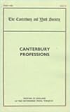 Canterbury professions