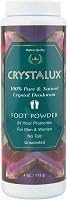 Crystal and Cornstarch Foot Powder 4 Ounces