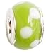 LovingtheBead &copy; 'Pixie Green' Murano Glass Slide-on & Slide-Off Bead Charm