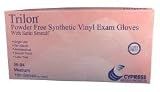 McKesson Exam Glove Trilon NonSterile PowderFree Vinyl Smooth Ivory Medium Case