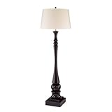 One Light Black Floor Lamp