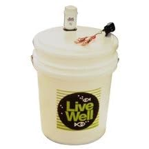 Marine Metal Products Bait Saver 5 gallon Livewell w pump and lid