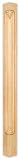 Jeffrey Alexander Acanthus Corner Post (CP-1-42CH) 2-3/4 x 2-3/4 x 42, Cherry