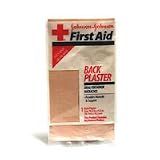 Johnson and Johnson First Aid 10.5-by-5.6-Inch Back Plaster, 1-Sheet Packages (Pack of 6)