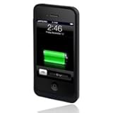 New Offgrid Battery Case For Iphone 4 Black Charge Sync Itunes Provided Mic ....