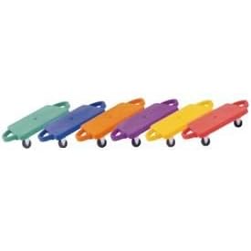 Swivel Scooter - Set - Set of 6 (1 each color) - Gym Equipment by 