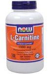 Now Foods L-carnitine 1000mg, 100 Tabs