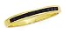 14K YELLOW GOLD SAPPHIRE BAND S/0.58 CTW