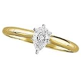 1/4 ct. Pear Shape Diamond Solitaire
