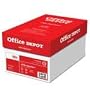 Office Depot(R) Brand White Copy Paper, 20 Lb., 104 Brightness, 8 1/2in. x 11in., Case Of 10 Reams