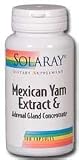 Solaray - Mexican Yam Extract and Adrenal Gland Concentrate, 100 Capsules