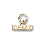 Connecticut Huskies 1/8in 10k Pendant/10kt yellow gold