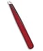 Solo Red Slant Tip Eyebrow Tweezers