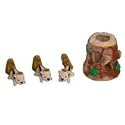 Kyjen Hide-A-Squirrel  Puzzle Plush Interactive Dog Toy, Large