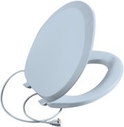Kohler K4649-6 Heated French Curve Toilet Seat - Skylight