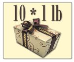 Leonidas Belgian Chocolates: 10 x 1lb Decorative Ballotins of Leonidas Belgian Chocolate