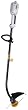 Ryobi 15-Inch 12-Volt Electric String Trimmer with TrimmerPlus System and Curved Shaft 132R