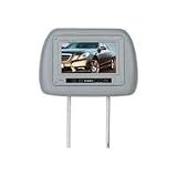 Boss HIR7G Universal Headrest with Pre-Installed 7 Widescreen TFT Monitor (Grey)