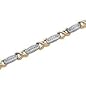 14kt. Two Tone, 2 ct. tw. Diamond Fashion Bracelet