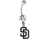 San Diego Padres MLB Sexy Belly Navel Ring