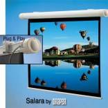 7IN Diag Salara/plug&play Motorized Screen 4:3 Matt White