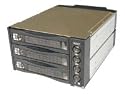 StarTech.com Black 3 Drive Serial ATA Backplane Unit - storage bay adapter ( SATABAY3BK )