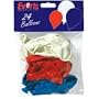 Balloons 10" Red/ White / Blue mix pk24 by Bags O Fun