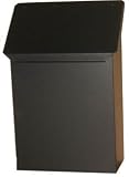 Matte Black Mailbox - Smooth