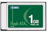 I-O DATA PCJ[h TypeII tbVATAJ[h 1GB PCFL-1G