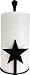 Star Counter / Table Top Standing Paper Towel Holder/Rack - Wrought Iron