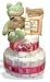 Kara Nessian Organic Baby Ben 2-Tier Froggie Diaper Cake or Centerpiece - 3 colors