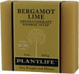 Bergamot Lime 100% Pure & Natural Aromatherapy Herbal Soap- 4 Oz