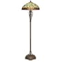 Leaf and Vine Tiffany Style Floor Lamp