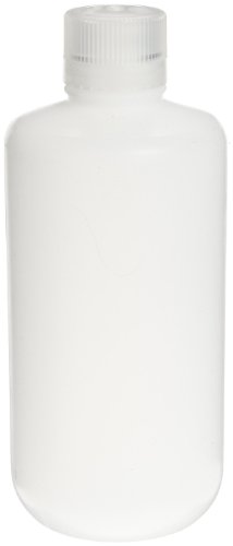 Nalgene Fluorinated Narrow-Mouth Bottle, FLPE, 1000mL (Pack of 6) Nalgene Fluorinated Narrow-Mouth Bottle, FLPE, 1000mL (Pack of 6)