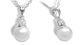 Ruby Japanese Akoya Cultured Pearl Pendant