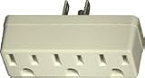 LEVITON MFG L01-00697-00I BAKELITE PLUG-IN OUTLET ADAPTOR - IVORY CD