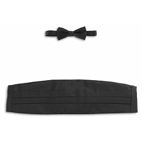 Signature Collection Bow Tie and Cummerbund Set