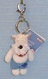 Eigenschaften Nici 23600 / NICI Minimals, Schlüsselanhänger, Hund mit Strickhose, weiss, Plüsch, 8cm