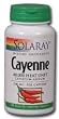 SOLARAY CAYENNE 40,000 HEAT UNIT 515 MG CAPSULES