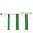 Triple Threat Flag Football Belts -Green (EA)